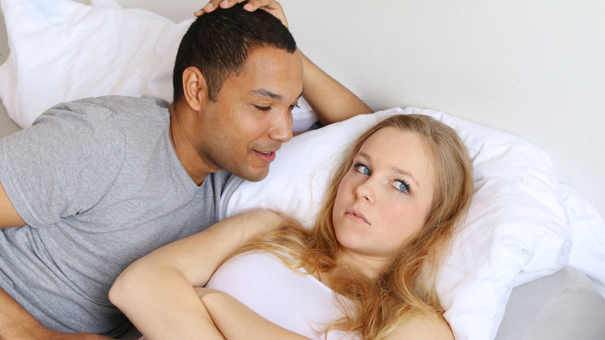 Unresponsive to sexual advances