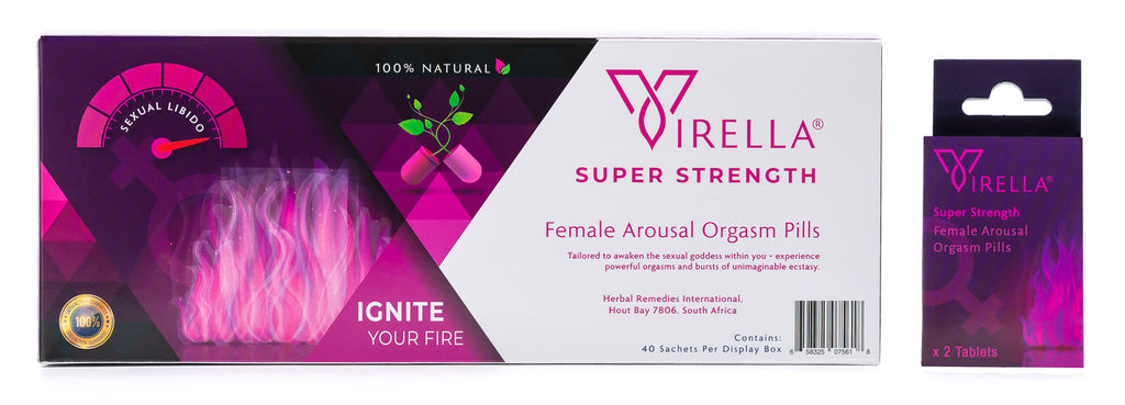 Herbal Remedies Virella Female Arousal Tablets