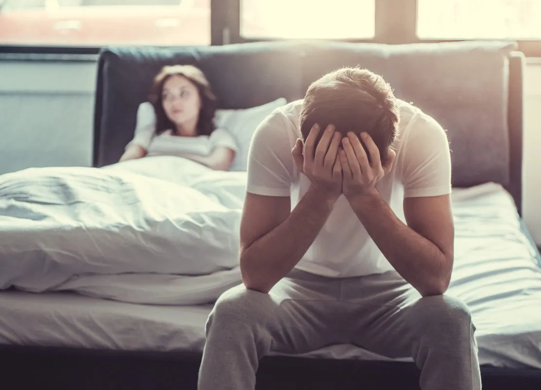 Stress can kill sexuality in a relationship