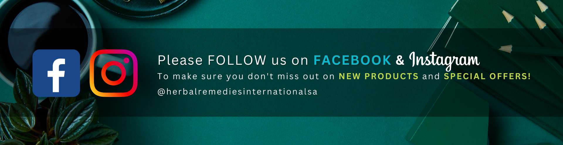 Follow us on social media