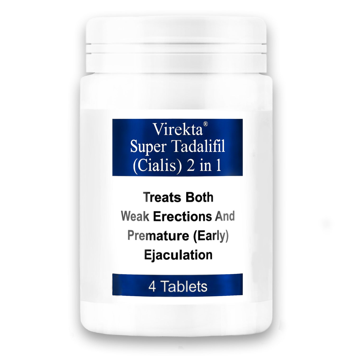 Virekta Super Tadalifil (Cialis) 2in1